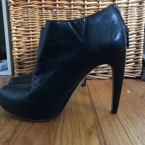 Sam Edelman Small Platform Heeled Ankle Booties